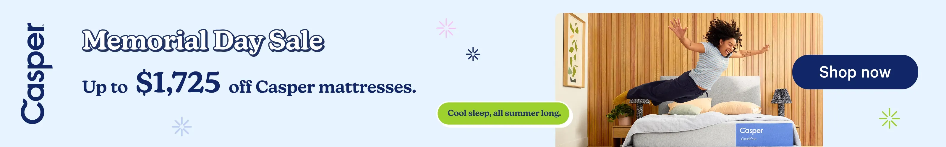 Casper Memorial Day Sale! 